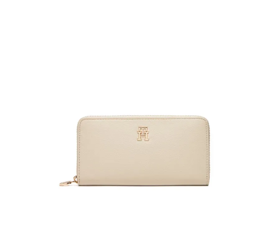 obrazek 1 Tommy Hilfiger Duży Portfel Męski Th Distinct Lrg Za AW0AW17482 Écru