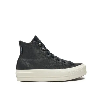 Zdjęcie Converse Trampki Chuck Taylor All Star Lift Platform Water Repellent Leather A08312C Czarny