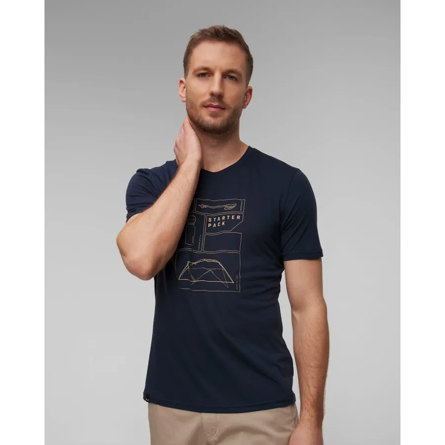 obrazek 1 T-shirt Męski Salewa Eagle Pack Dry