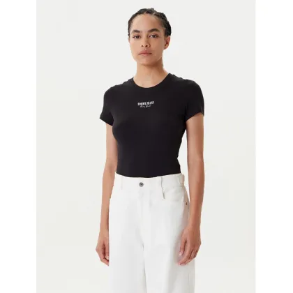 Zdjęcie Tommy Jeans T-Shirt Essential DW0DW20913 Czarny Slim Fit