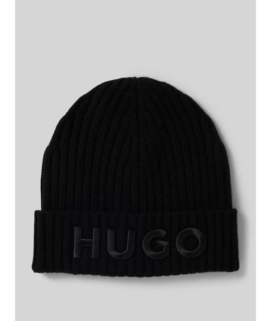 obrazek 1 Czapka beanie z detalem z logo