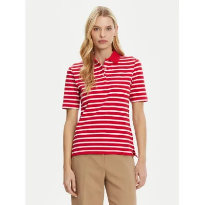 Zdjęcie Tommy Hilfiger Polo 1985 WW0WW43224 Czerwony Regular Fit
