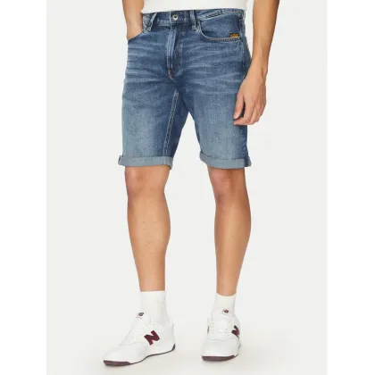Zdjęcie G-Star Raw Szorty jeansowe Mosa D24430-C052 C606 Niebieski Regular Fit