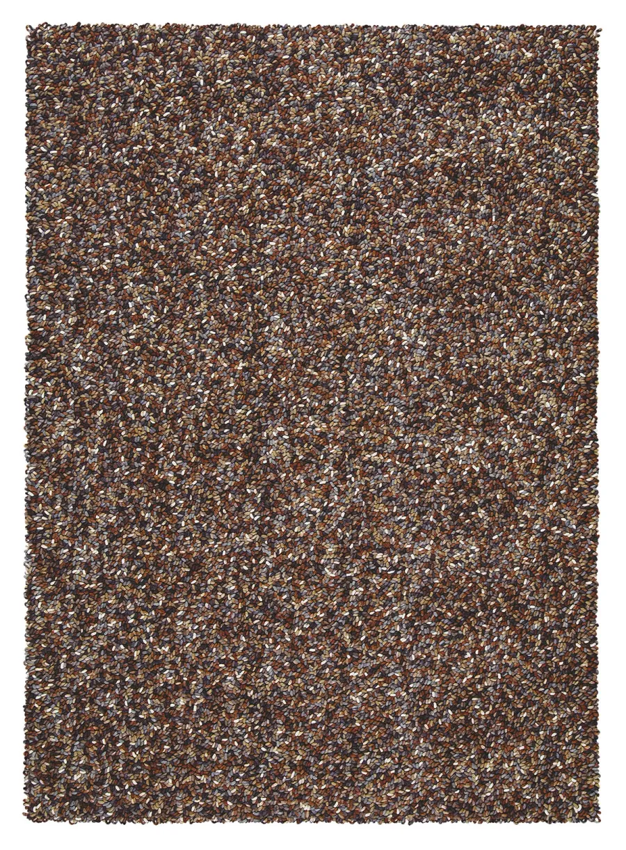 obrazek 1 Elegancki dywan pętelkowy brązowy - STONE 18805