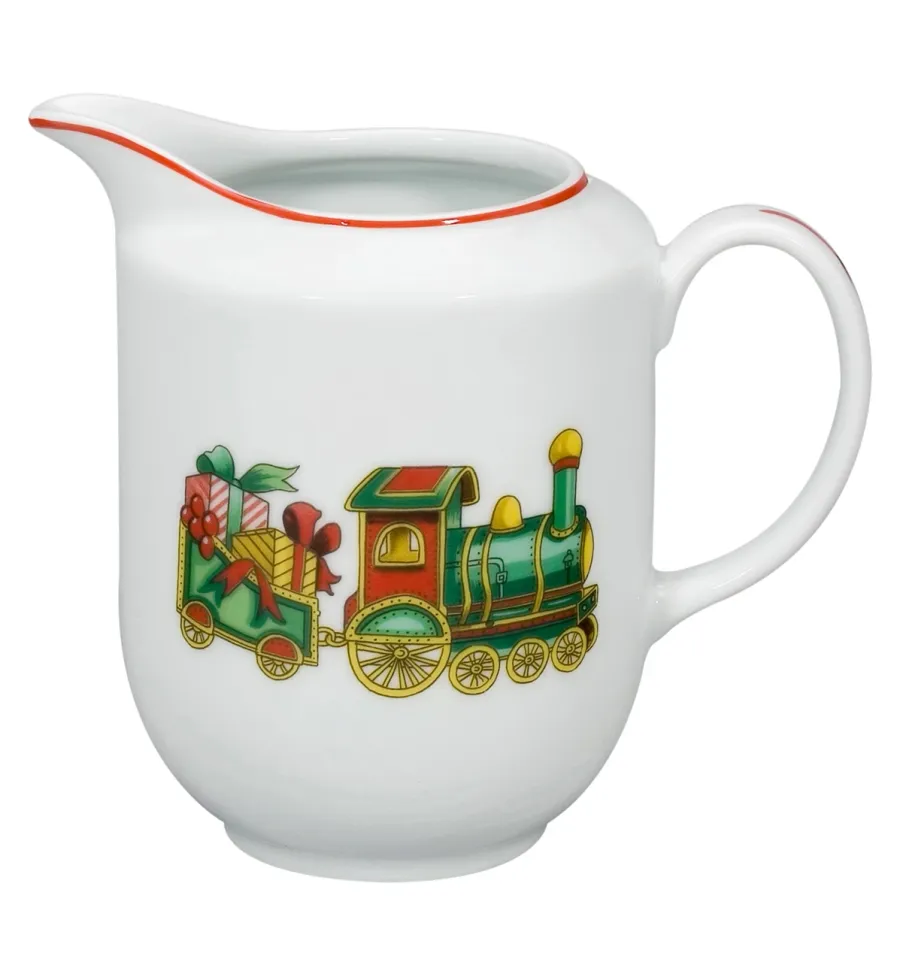 obrazek 1 Porcelanowy dzbanek na mleko z kolekcji Christmas Magic - Vista Alegre