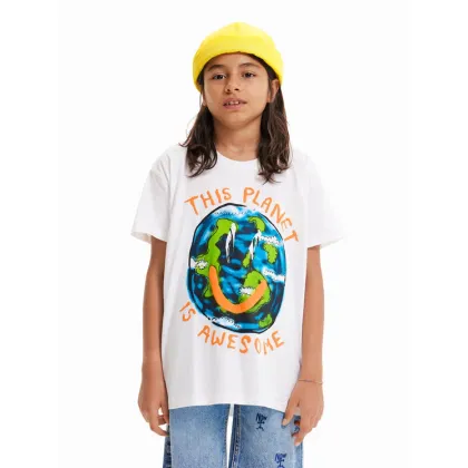 Zdjęcie Desigual T-Shirt 23SBTK09 Kolorowy Regular Fit