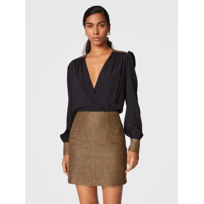 Zdjęcie TWINSET Sukienka koktajlowa 222TT2316 Czarny Regular Fit