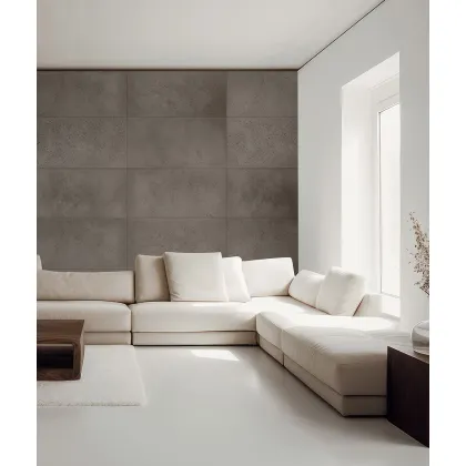 Zdjęcie 100x50 cm DS - (brązowy) - płyta beton architektoniczny ultralekka