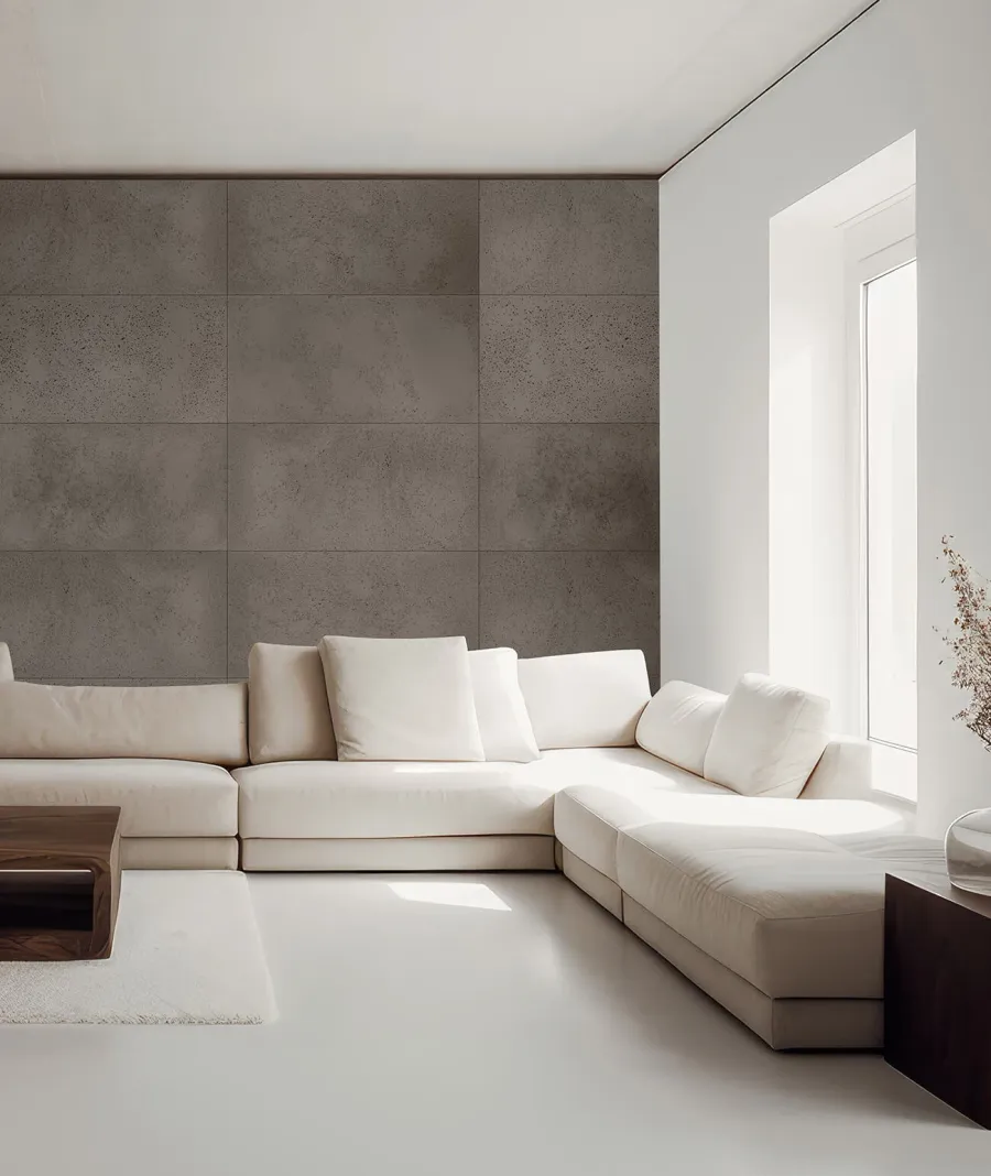 obrazek 1 100x50 cm DS - (brązowy) - płyta beton architektoniczny ultralekka