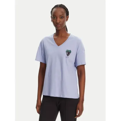 Zdjęcie Liu Jo T-Shirt WA5366 JS904 Fioletowy Regular Fit