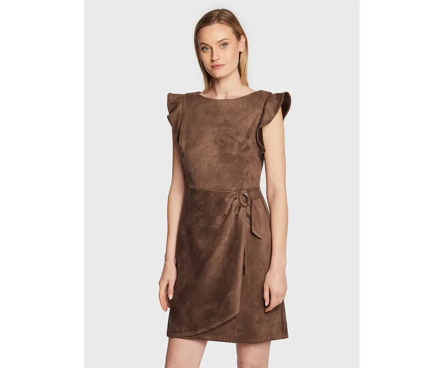 obrazek 1 DKNY Sukienka codzienna DD2G1604 Brązowy Regular Fit