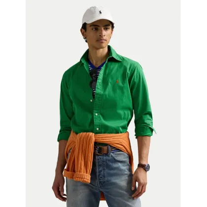 Zdjęcie Polo Ralph Lauren Koszula 710937993013 Zielony Custom Fit