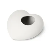 Zdjęcie Piękny wazon ceramiczny w kształcie serca