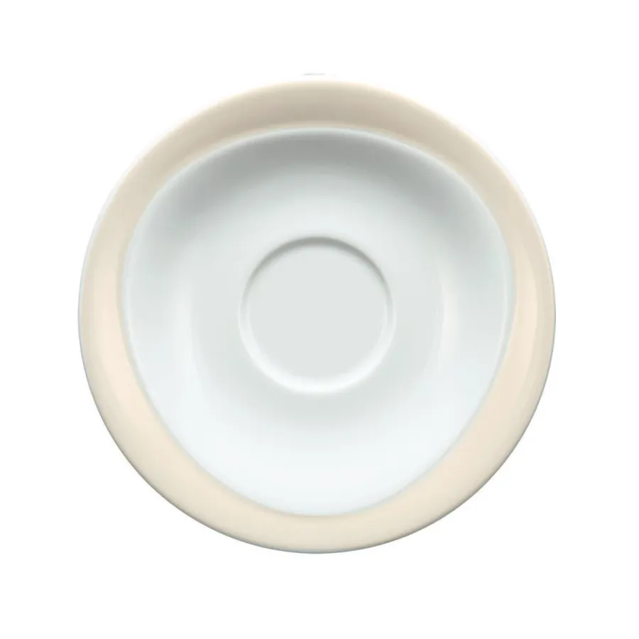 obrazek 1 Duży okrągły porcelanowy spodek 17,5 cm z Niemiec - Seltmann Weiden