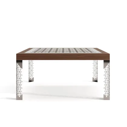 Picture A stunning square dining table inspired by arabesques