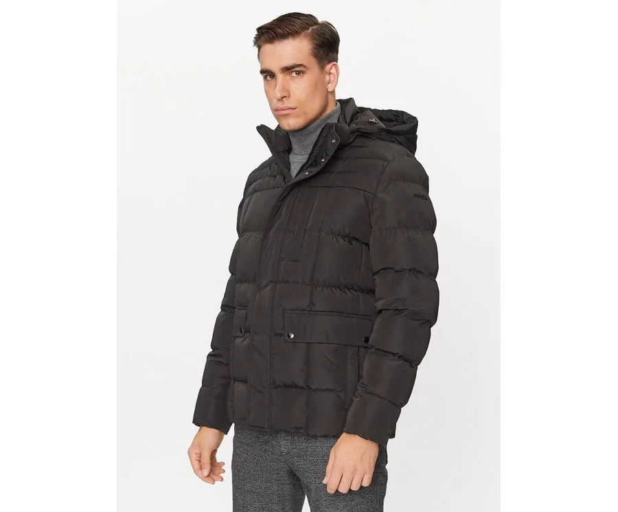 obrazek 1 Geox Kurtka zimowa Hilstone M3628C T2941F 9000 Czarny Regular Fit