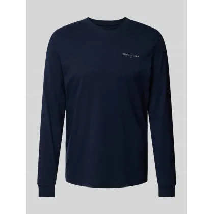 Zdjęcie Tommy Jeans Longsleeve Linear DM0DM21138 Granatowy Slim Fit