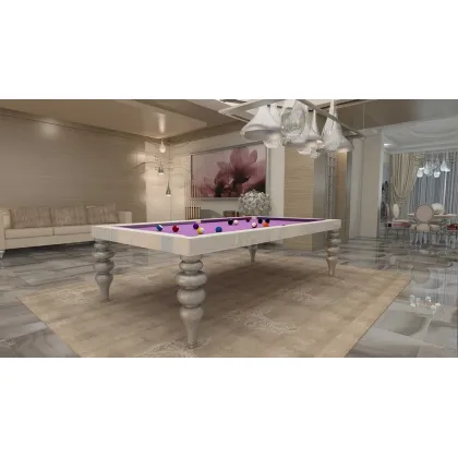 Zdjęcie Stylowy stół do gry w bilarda 200 x 100 cm – MBM Billiardi