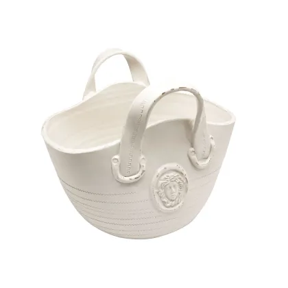 Zdjęcie Ceramiczna klasyczna donica w kształcie torby - Virginia Casa