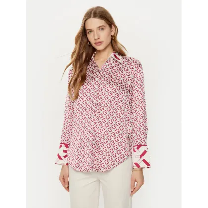 Zdjęcie Guess Koszula W4YH47 WF1T2 Różowy Regular Fit