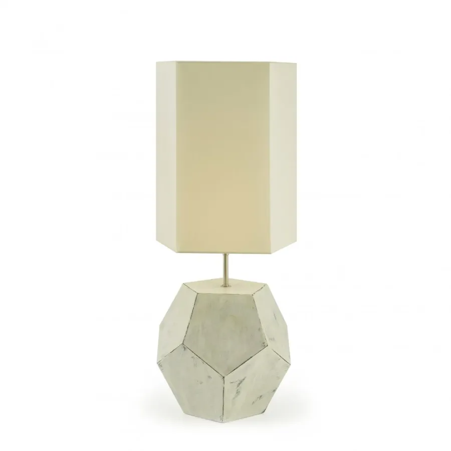 obrazek 2 Lampa stołowa włoskiego producenta H.30xL.33xP.33 cm