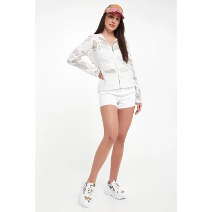 Zdjęcie Szorty damskie jeansowe VERSACE JEANS COUTURE Versace Jeans Couture