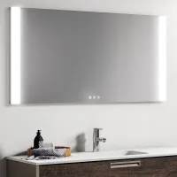 Picture A unique Nadir backlit mirror for a stylish bathroom
