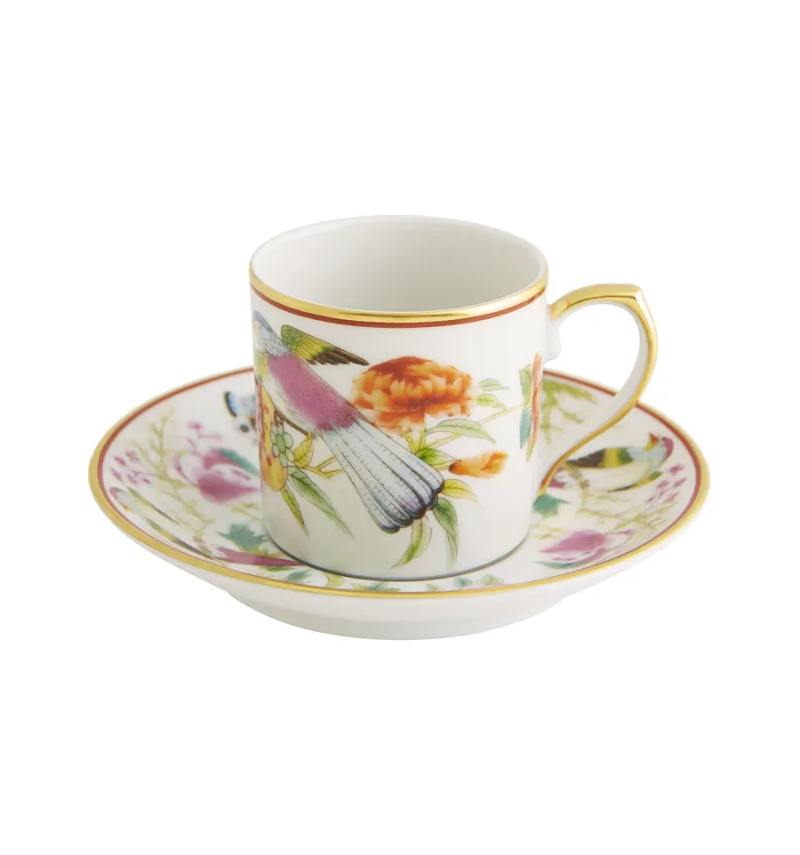 obrazek 1 Porcelanowa filiżanka do kawy ze spodkiem Owoce Paço Real - Vista Alegre