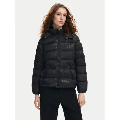 Zdjęcie Desigual Kurtka zimowa Drammen 24WWEWBM Czarny Regular Fit
