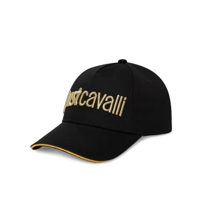 Zdjęcie Just Cavalli Czapka z daszkiem 78RAZK30 ZG192 Czarny