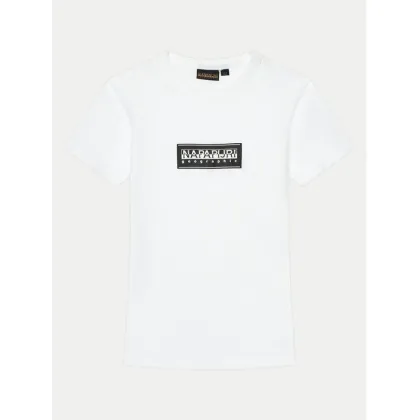 Zdjęcie Napapijri T-Shirt Chamois NP0A4HYL M Biały Regular Fit