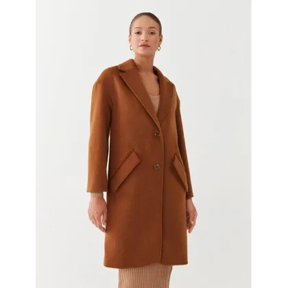 Zdjęcie Guess Płaszcz wełniany Elly W2BL0H WEWU0 Brązowy Relaxed Fit