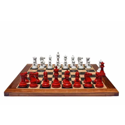 Zdjęcie Idealny na prezent drewniany zestaw szachowy - The Chess Empire