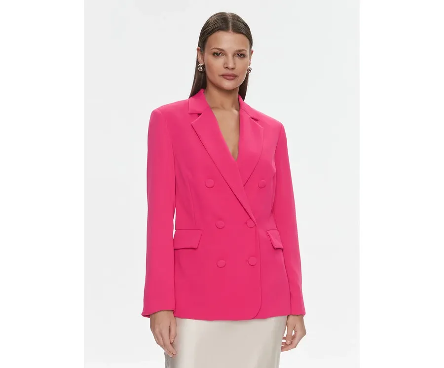 obrazek 1 Silvian Heach Marynarka Trefy GPP24328GC Różowy Regular Fit