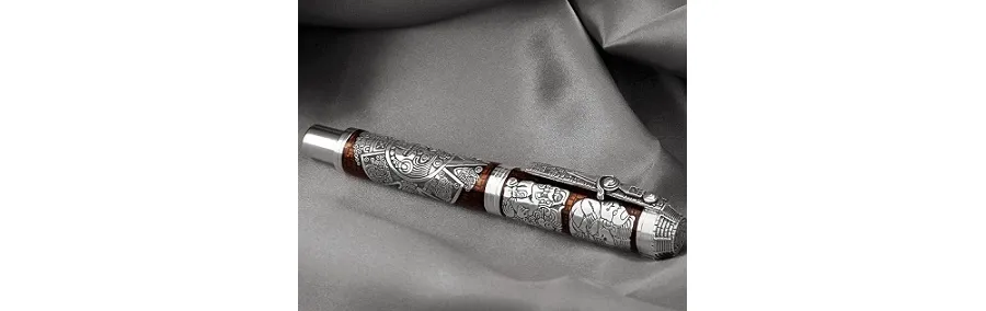 obrazek 1 Wymowne Pióro Kulkowe Mayan Calendar Montegrappa