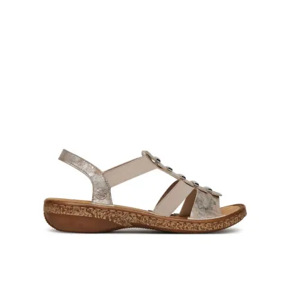 Zdjęcie Rieker Sandały 62850-90 Szary