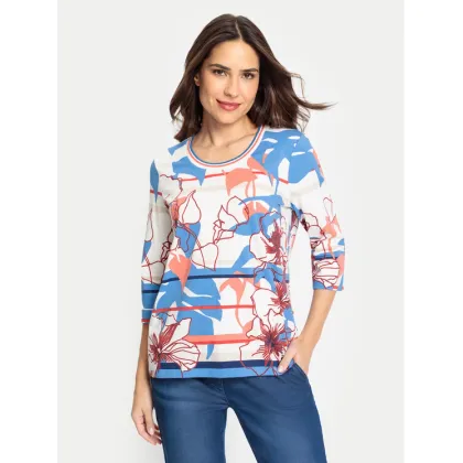 Zdjęcie Olsen Bluzka 11104773 Kolorowy Regular Fit