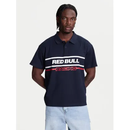 Zdjęcie Pepe Jeans Polo Red Bull Racing Moto Panel RM540017 Granatowy Regular Fit