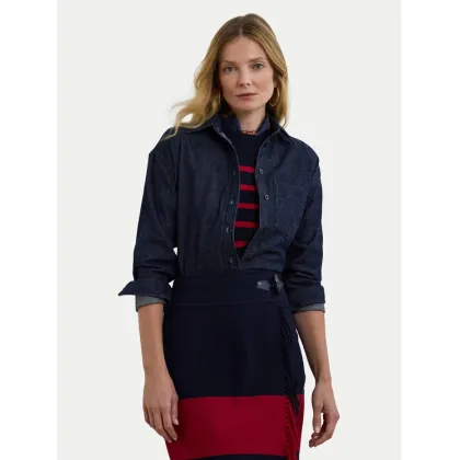 Zdjęcie LAUREN RALPH LAUREN Koszula jeansowa 200957620 Granatowy Relaxed Fit