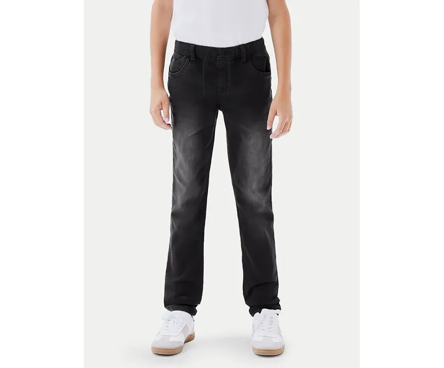 obrazek 1 NAME IT Jeansy 13185213 Czarny Slim Fit
