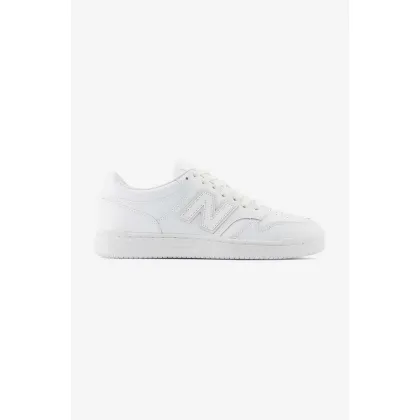 Zdjęcie New Balance sneakersy skórzane 480 kolor biały BB480L3W-L3W