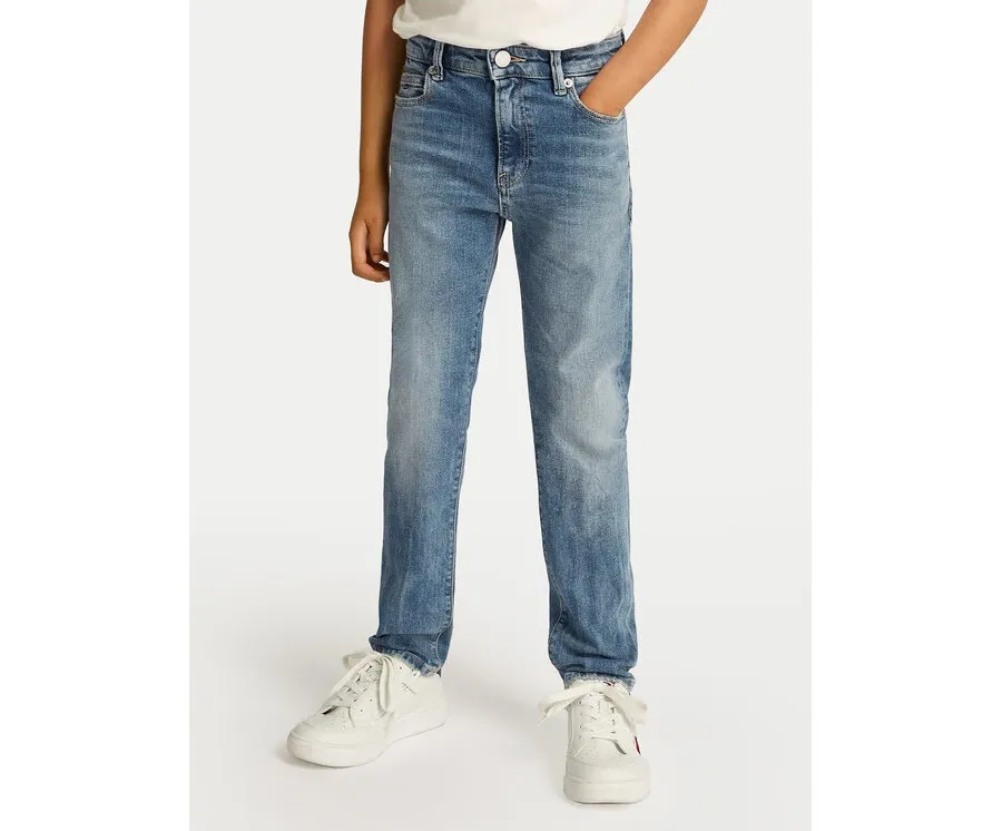 obrazek 1 Tommy Hilfiger Jeansy Modern KB0KB09326 Niebieski Straight Fit