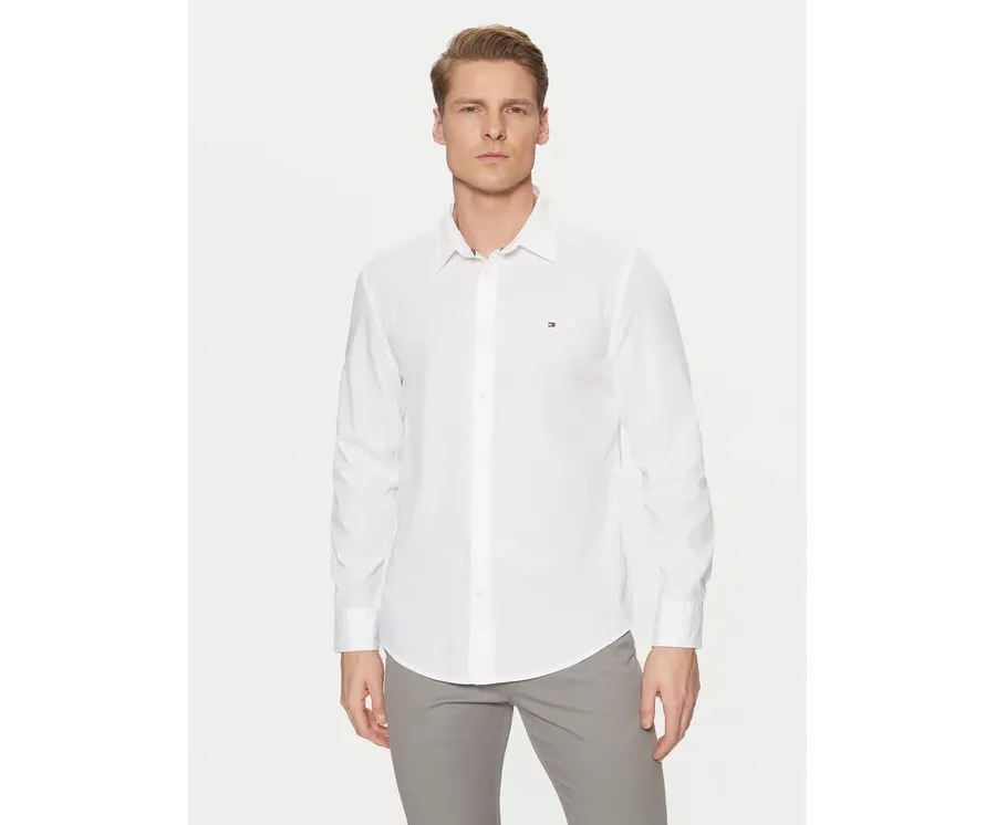 obrazek 1 Tommy Hilfiger Koszula MW0MW38137 Biały Slim Fit