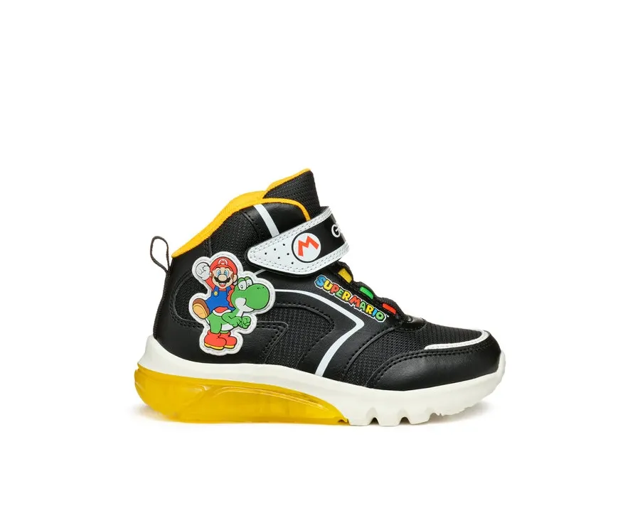 obrazek 1 Geox Sneakersy J Ciberdron Boy J46LBJ 054FU C0054 M Czarny