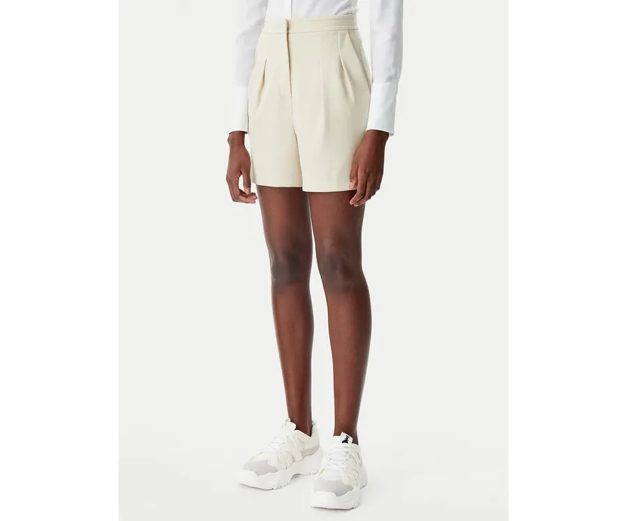 obrazek 1 Patrizia Pepe Szorty materiałowe 8P0697/A545-B814 Beżowy Regular Fit