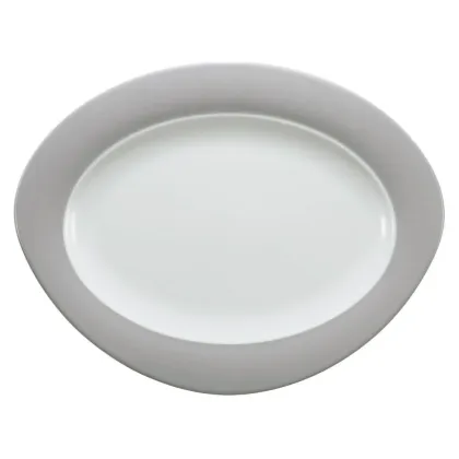 Zdjęcie Piękny duży porcelanowy półmisek do serwowania 35x27 cm - Seltmann Weiden