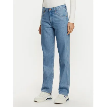 Zdjęcie Wrangler Jeansy Sunset 112356412 Niebieski Straight Fit