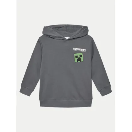 Zdjęcie NAME IT Bluza Jacot MINECRAFT 13238540 Szary Regular Fit