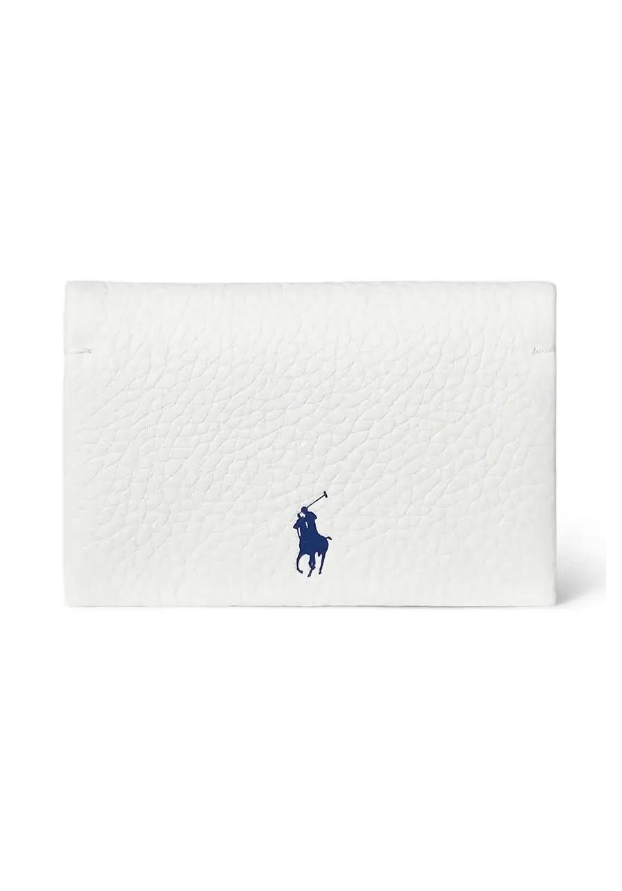 obrazek 1 Polo Ralph Lauren portfel skórzany damski kolor biały 427949873