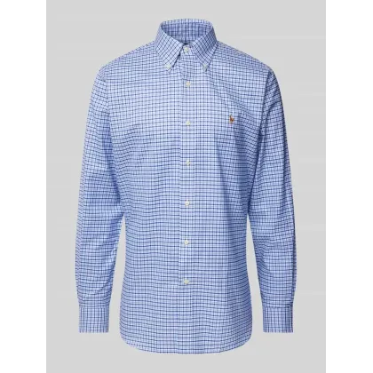 Zdjęcie Koszula casualowa o kroju regular fit z kołnierzykiem typu button down